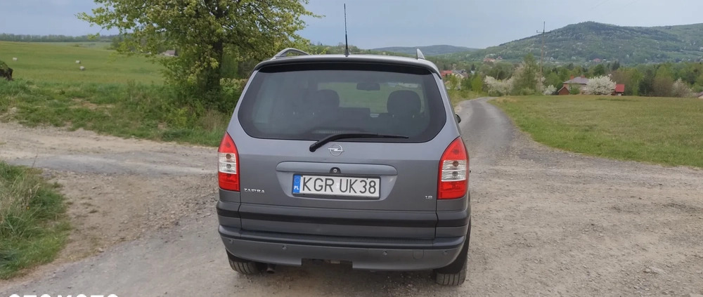 Opel Zafira cena 6999 przebieg: 241473, rok produkcji 2004 z Barcin małe 326